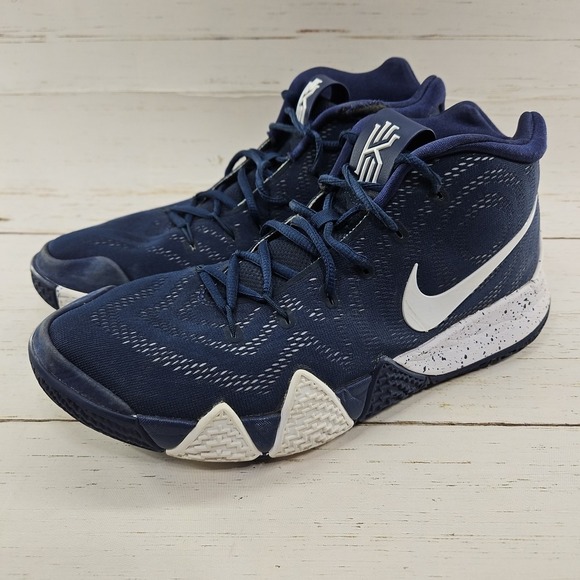 Nike Other - Nike Kyrie 4 Midnight Navy Blue 2018 Size‎ 10.5 Basketball Shoes AV2296-402